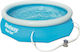 Bestway Round PVC Swimming Pool 3,638lt Inflatable 305x76cm Light Blue