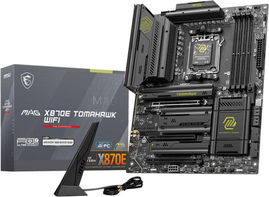 MSI MAG X870E Tomahawk WIFI Motherboard ATX με AMD AM5 Socket 7E59-004R