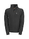 Black Fleece Shirt Wolf Soft Comfortable Multi-Purpose Garment "Half-Zip" Excellent Fit Designed for Both Work and Leisure Activities Fabric 100% Microfleece Polyester 160 G/m² 28382