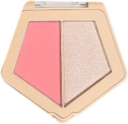 WYNIE 2-in-1 Highlighter & Rouge Palette mit Rouz