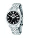 Sector Herrenuhr Batterie mit Silber Metallarmband