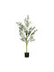 Arbore Artificial de Exterior Olive Green 120cm vidaXL