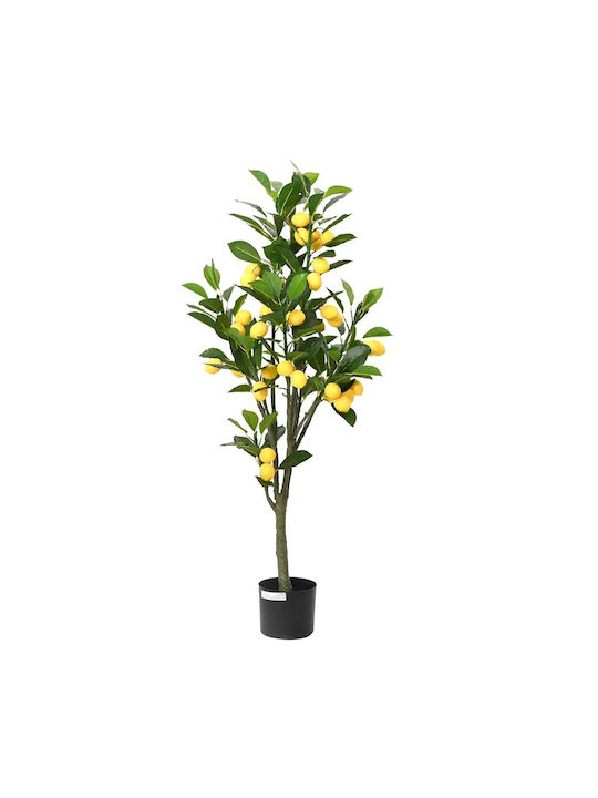 Artificial Plant in Pot Lemon Tree Green 120cm vidaXL