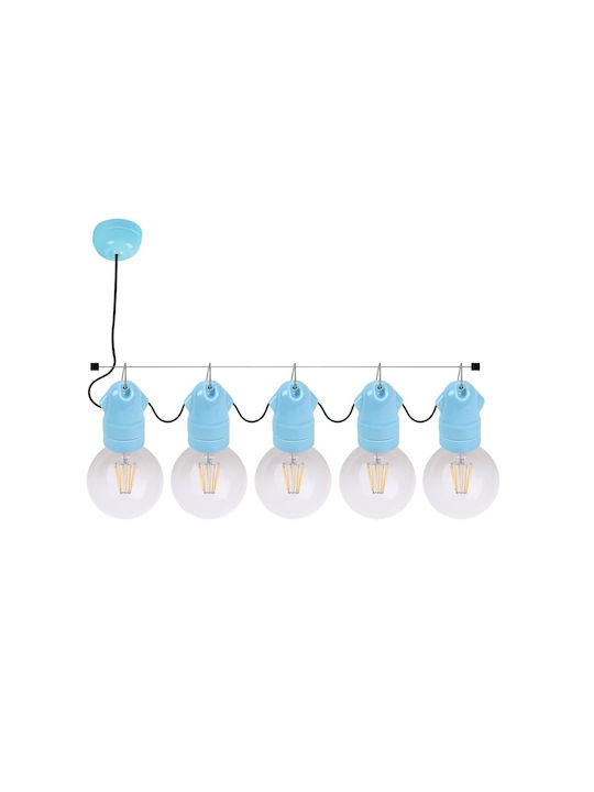 Gekas Hängelampe für 5 Lampen E27
