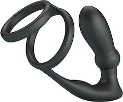 Pretty Love Emoni Anal Plug with Vibration Black