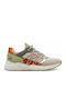 Damen Sneakers Orange Comb