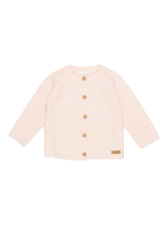 Little Dutch Kids Cardigan Knitted Pink