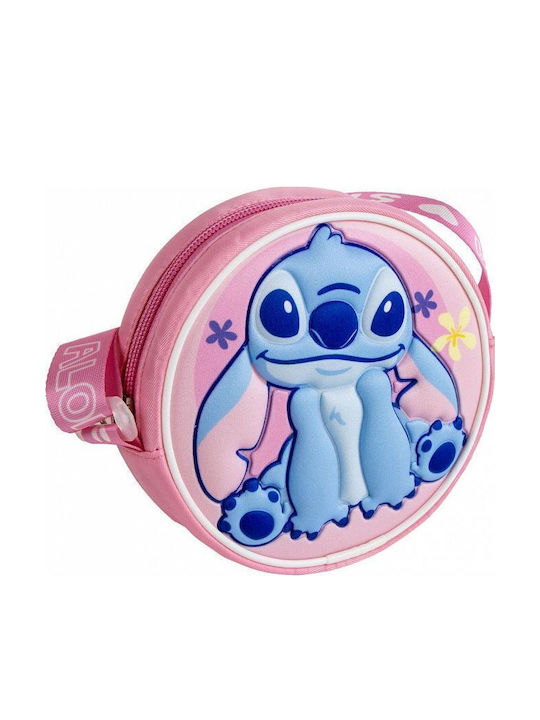 Τσαντάκι Ώμου 3d 13εκ Disney Λίλο & Στιτς