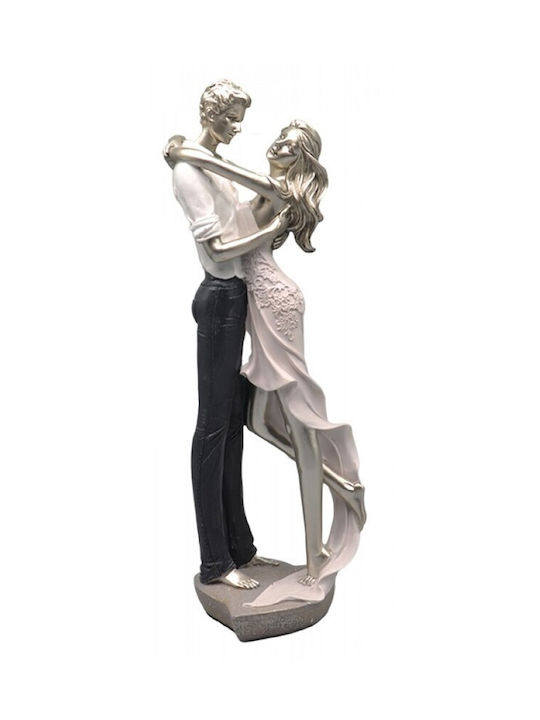 Inart Decorative Statuette Polyresin Pair 12x9x33cm 1pcs