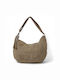 Leather Women's Bag Shoulder Taupe