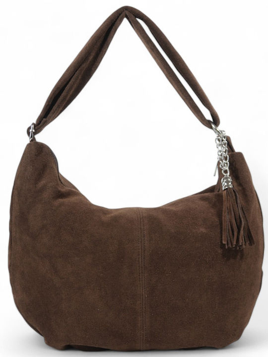 Passaggio Leather Δερμάτινη Γυναικεία Τσάντα Ώμ...