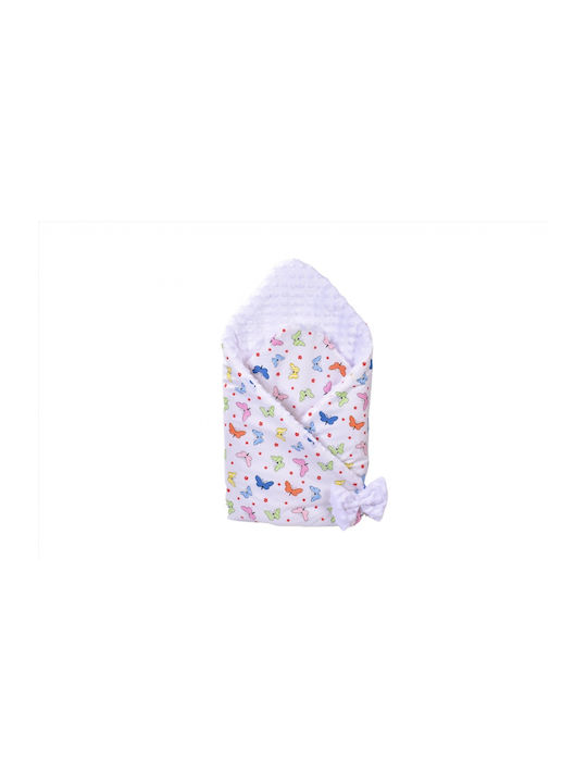 Confort Family Blanket Nursery Swaddling Blankets Cotton White 80x80cm