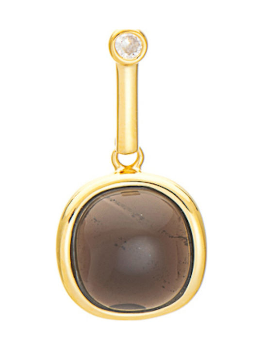 Prince Silvero Charm από Επιχρυσωμένο Ασήμι