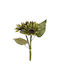 Sunflower Artificial Flower Bouquet Fabric PVC Green 31 Set of 12 Pieces 030766 Fabric PVC
