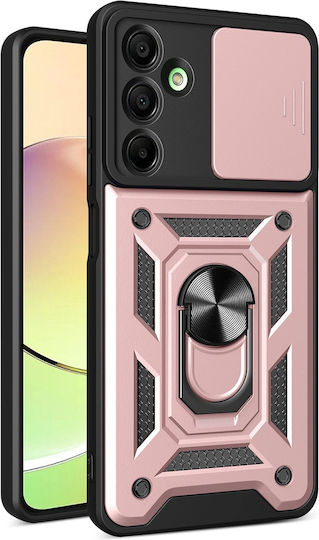 Hurtel Hybrid Back Cover Μεταλλικό Ροζ (Galaxy A16)