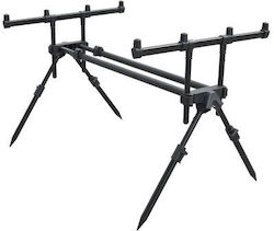 Baracuda Rp12 Suport Lansete 4 Lansete Negru