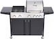 Bormann Elite BBQ5060 Gas Grill with 5 pcs 20.5kW and Side Burner