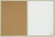 Whiteboard + Corkboard Wooden Frame 40x60 Spree