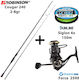Robinson Cougar 240 Fishing Rod for Light Rockfishing with Reel 2.40m
