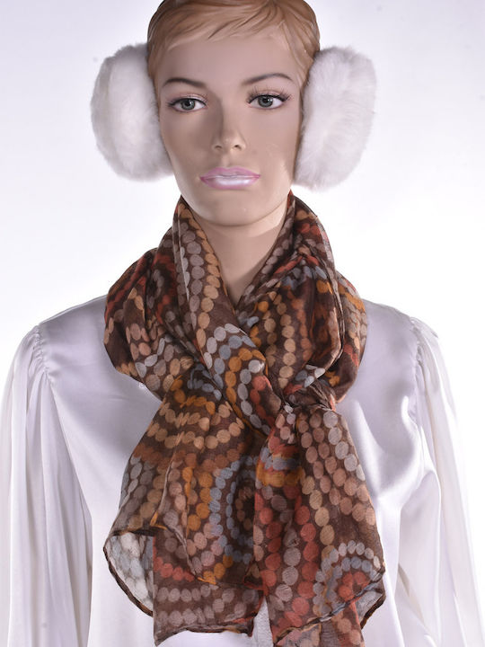 Raiden Women's Scarf Brown