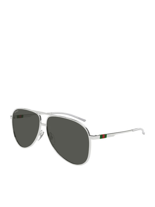 Gucci Unisex Ochelari de soare cu Argintiu Cadr...