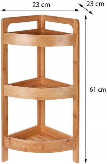 Boden Badezimmerregal Hölzernes Boden Badezimmerregal Hölzernes