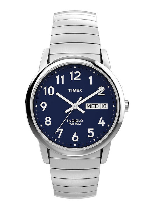 Timex Ρολόι Μπαταρίας με Μεταλλικό Μπρασελέ Timex Ρολόι Μπαταρίας με Μεταλλικό Μπρασελέ