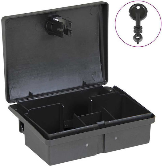 Vidaxl Mouse Traps 20 Pieces Black 13x10x4 cm