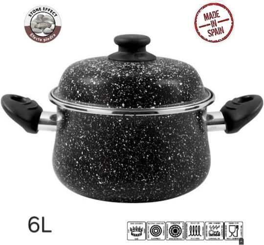 Vitrinor Jordan No28 Oală Adâncă Din Oțel Inoxidabil 6lt / 28cm