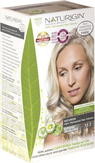 Naturigin Haarfärbemittel kein Ammoniak Extreme Ash Blonde 11.2 40ml