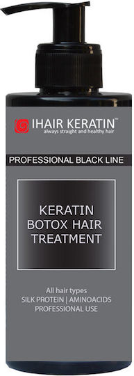 Ihair Keratin Botox Black Line Keratin Loțiune de Păr pentru Netezire cu Keratină 300ml