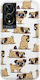 Cute Pugs Tcl 505 Clear TPU Transparent Silicone