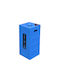 Viomes Cubo Waste Bin Recycling Plastic Blue 70lt 1pcs