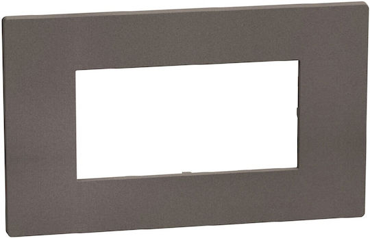 Πλαίσιο 4 Στοιxείων Moka Stone Light Now