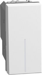 Intermediate Switch 10A 1-Gang White Light Now