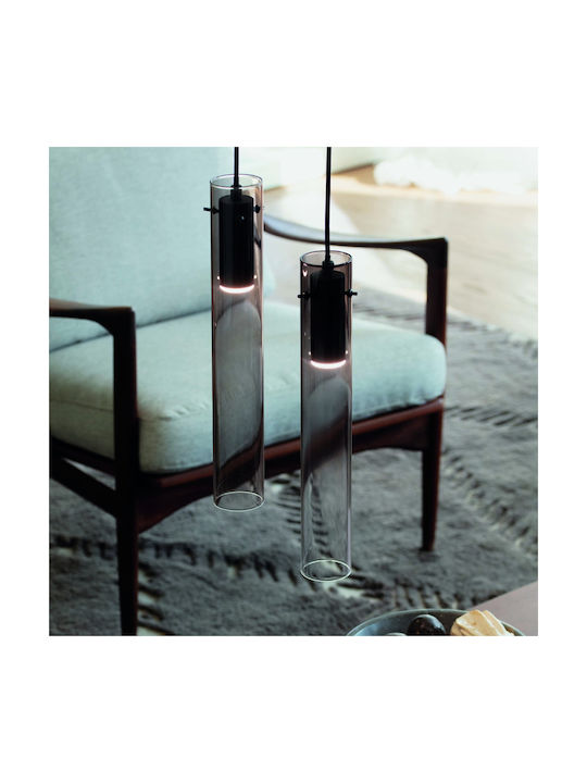 Ideal Lux Flam Висящо Осветително Тяло Розов 6x...
