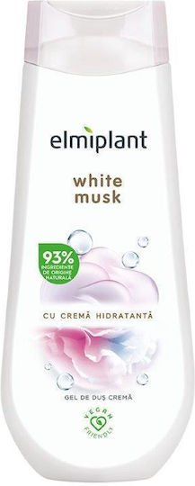 Elmiplant White Musk Αφρόλουτρο σε Gel με Βούτυρο Καριτέ & Άρωμα White Musk 400ml