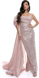 RichgirlBoudoir Dress with Sequins Wedding - Christening Pink