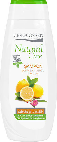 Gerocossen Natural Care Lemon And Eucalyptus Sampon de par pentru Gras Păr 400ml