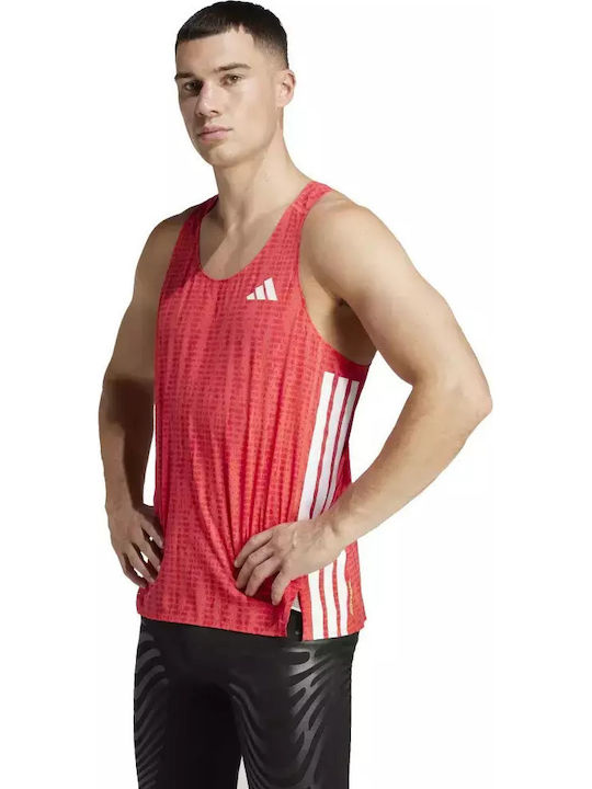 adidas Adizero T-shirt Κοραλί adidas Adizero T-shirt Κοραλί