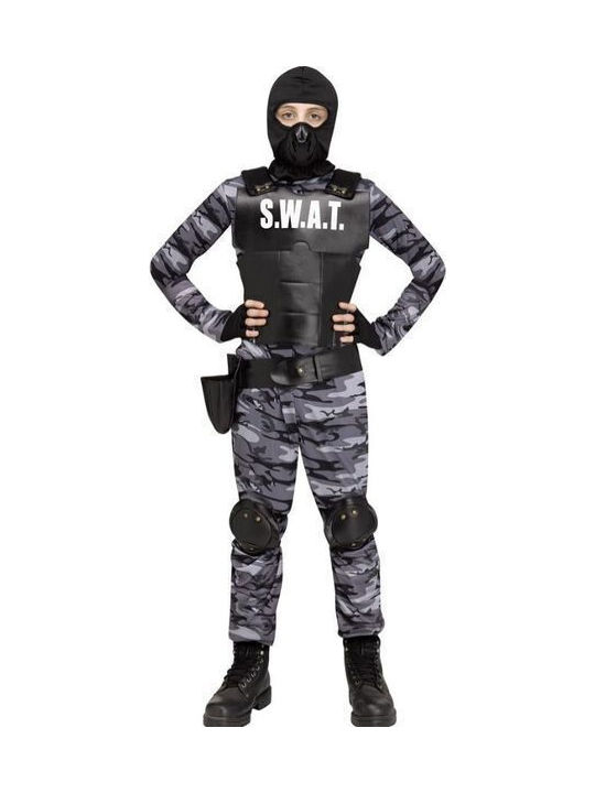 Kids Carnival Costume SWAT Commando