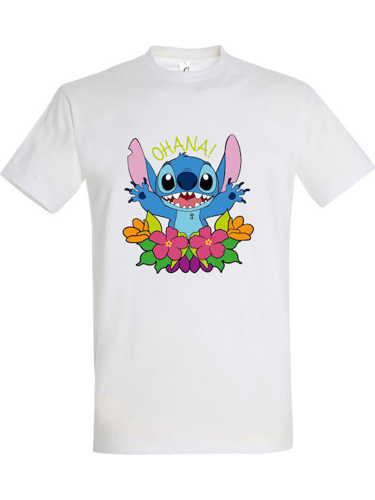kirikoko Παιδικό T-shirt White Stitch Ohana