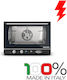 Electric Convection Oven 3 Shelves Unox Countertop Bakerlux Linemiss Manual Xft113