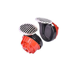 Double Horn Claxon 24v Idealstore Easy To Install Loud Sound Ergonomic Design New Generation