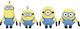 Λούτρινο Minions Τυχαίο Σχέδιο