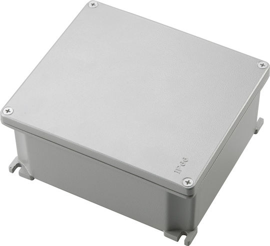 Elmark Elektrisches Gehäuse für Außenmontage Verzweigung Wasserdicht IP66 in Gray Farbe