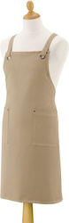 Winkler Artisan Kitchen Apron Beige 85x72cm WR.24.21.149.501