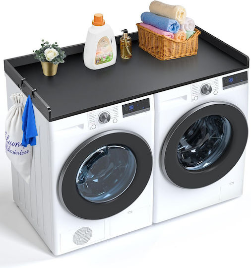 Vevor Washer Dryer Countertop 54" X 27" Wooden Washer Dryer Top Black
