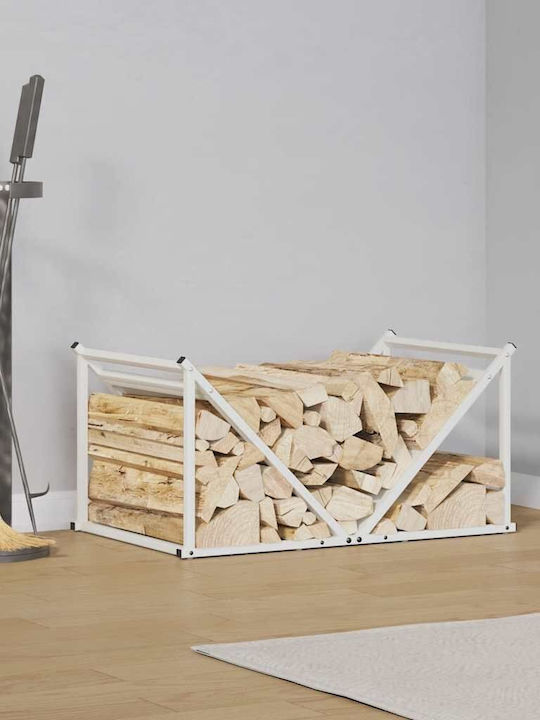vidaXL Wooden Shelf Wood Storage 70x43x34.5cm W...
