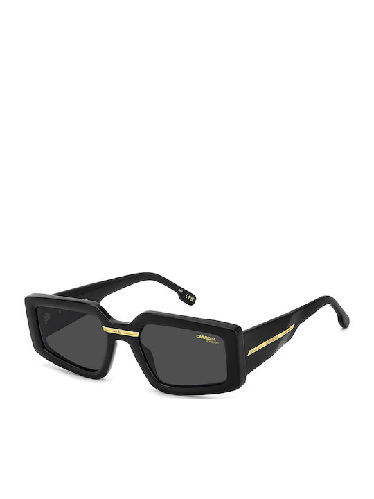 Carrera Unisex Sunglasses With Black Horn-Rimmed Frame And Grey Lens VICTORY C 12/S 2M2IR